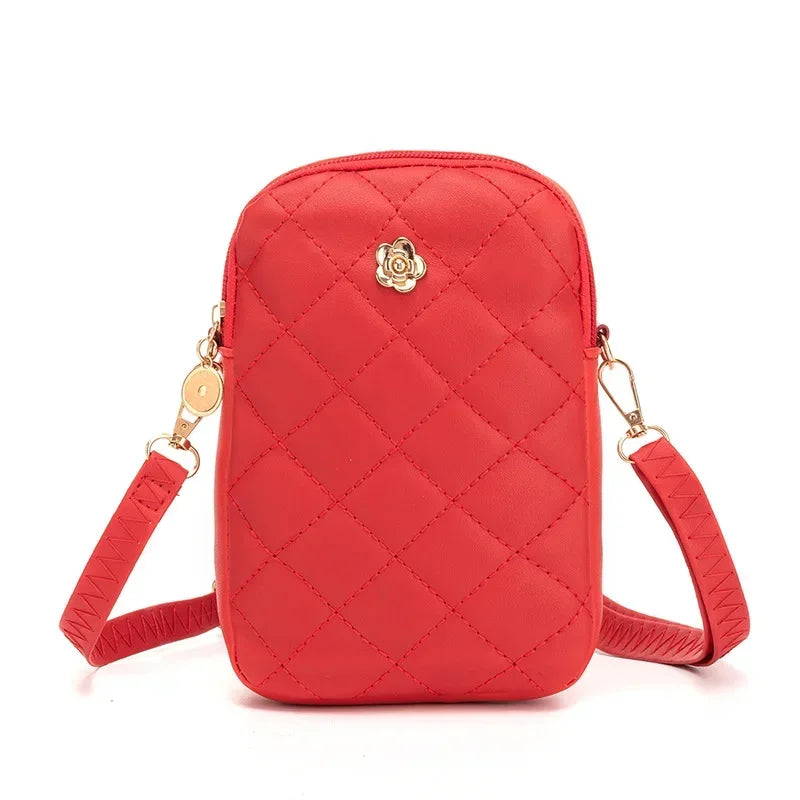 New PU Crossbody Bag | Simple Handbag, Mini Cell Phone Bag & Summer Small Square Bag Luxegan