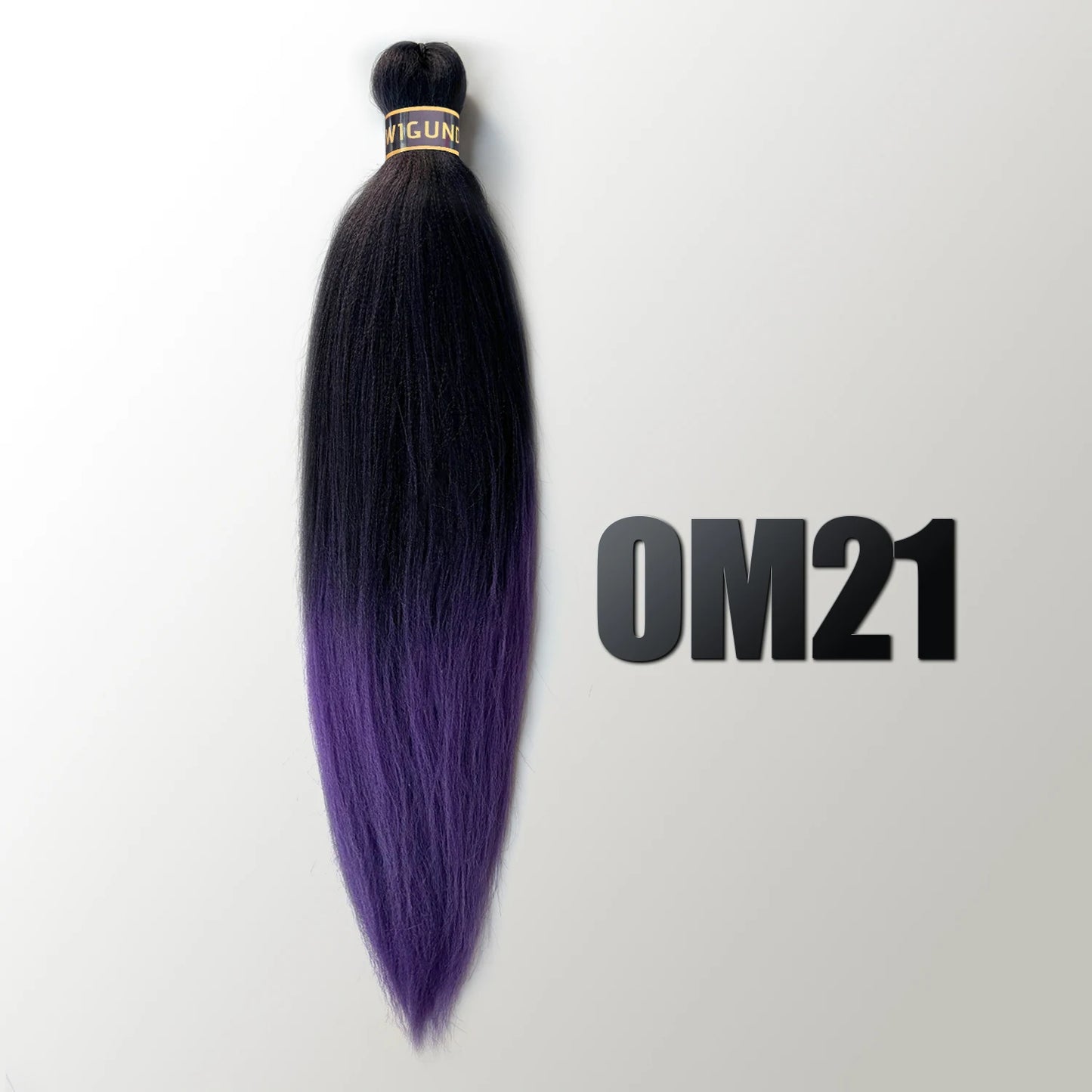 EZ Pre-Stretched Braiding Hair – Ombre Synthetic Crochet Braid Hair 26 Inch 90g Hot Water Setting - view 43