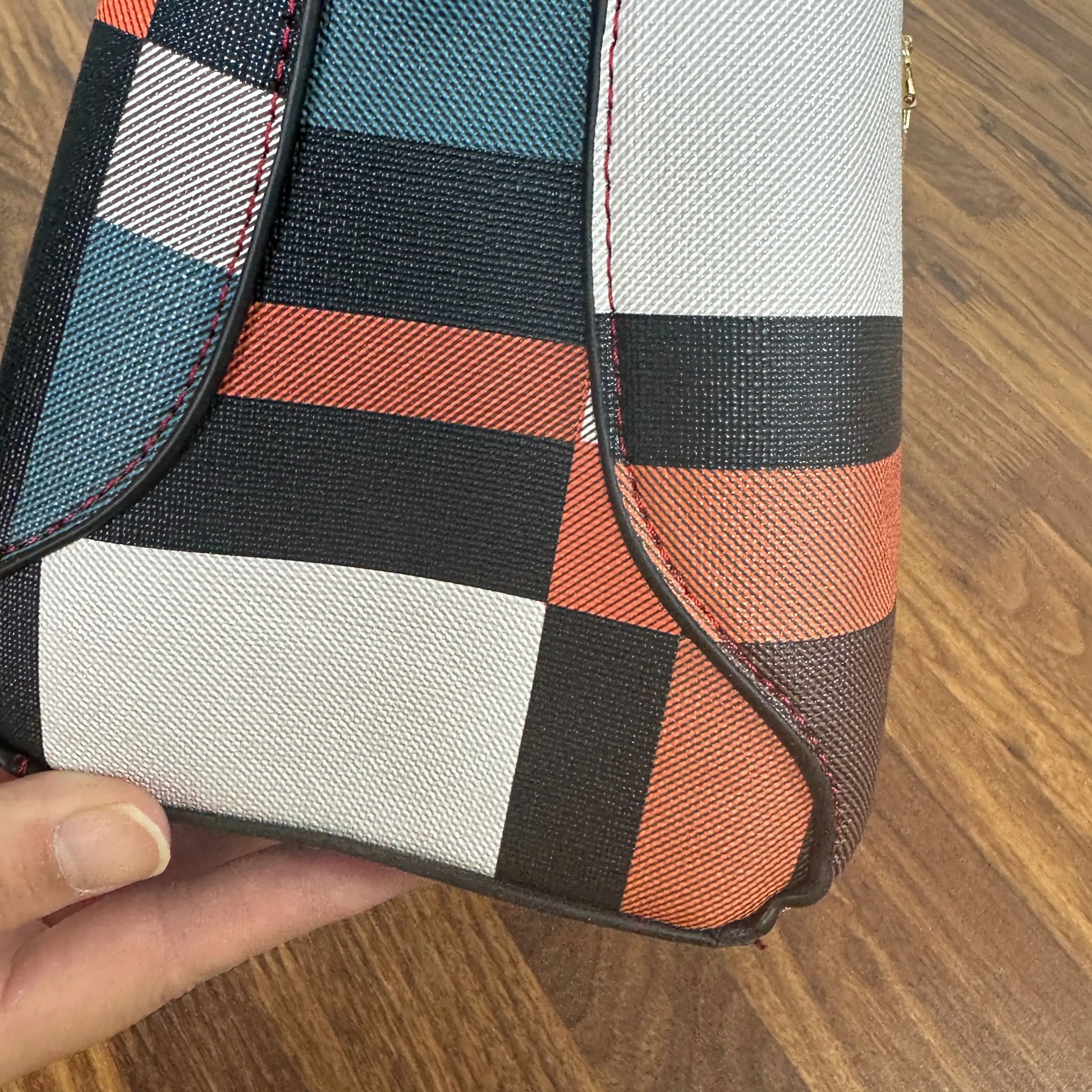 Stitching Wild Messenger Bag | Female Totes Designer Brand Plaid Shoulder Bag & Luxury Handbag Luxegan
