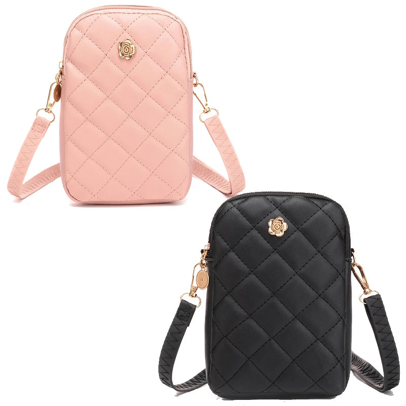 New PU Crossbody Bag | Simple Handbag, Mini Cell Phone Bag & Summer Small Square Bag Luxegan