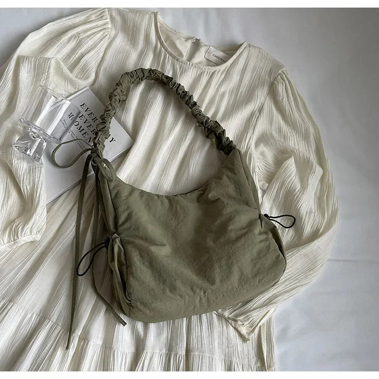 High-quality Nylon Women's Shoulder Bag Work Style Casual Crossbody Bag | New Trend Fashion Y2K Handbags Travel Shopping Luxegan