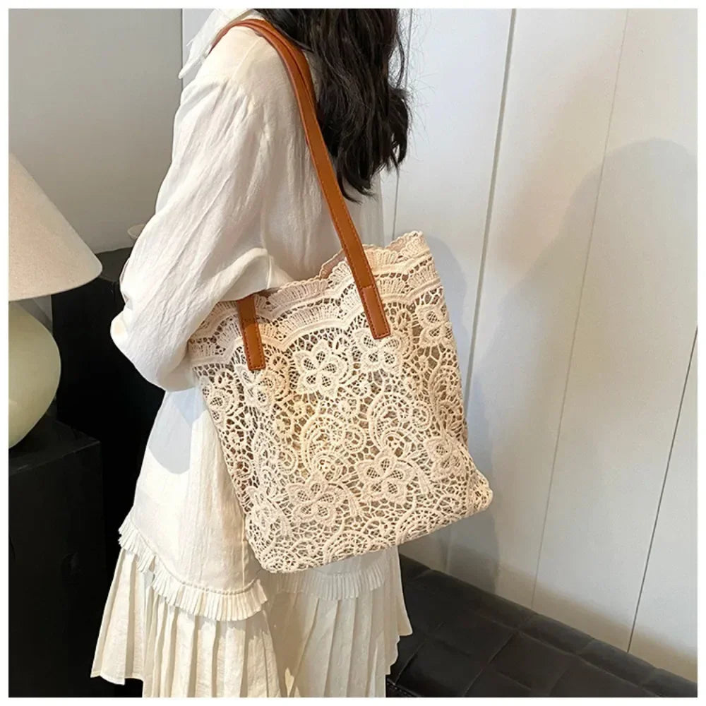 Women's Fashion Tote Bags | Shoulder Large Capacity Bucket Handbags & TOP-Handle Bag (Luxury Lady Shopping Casual) Luxegan