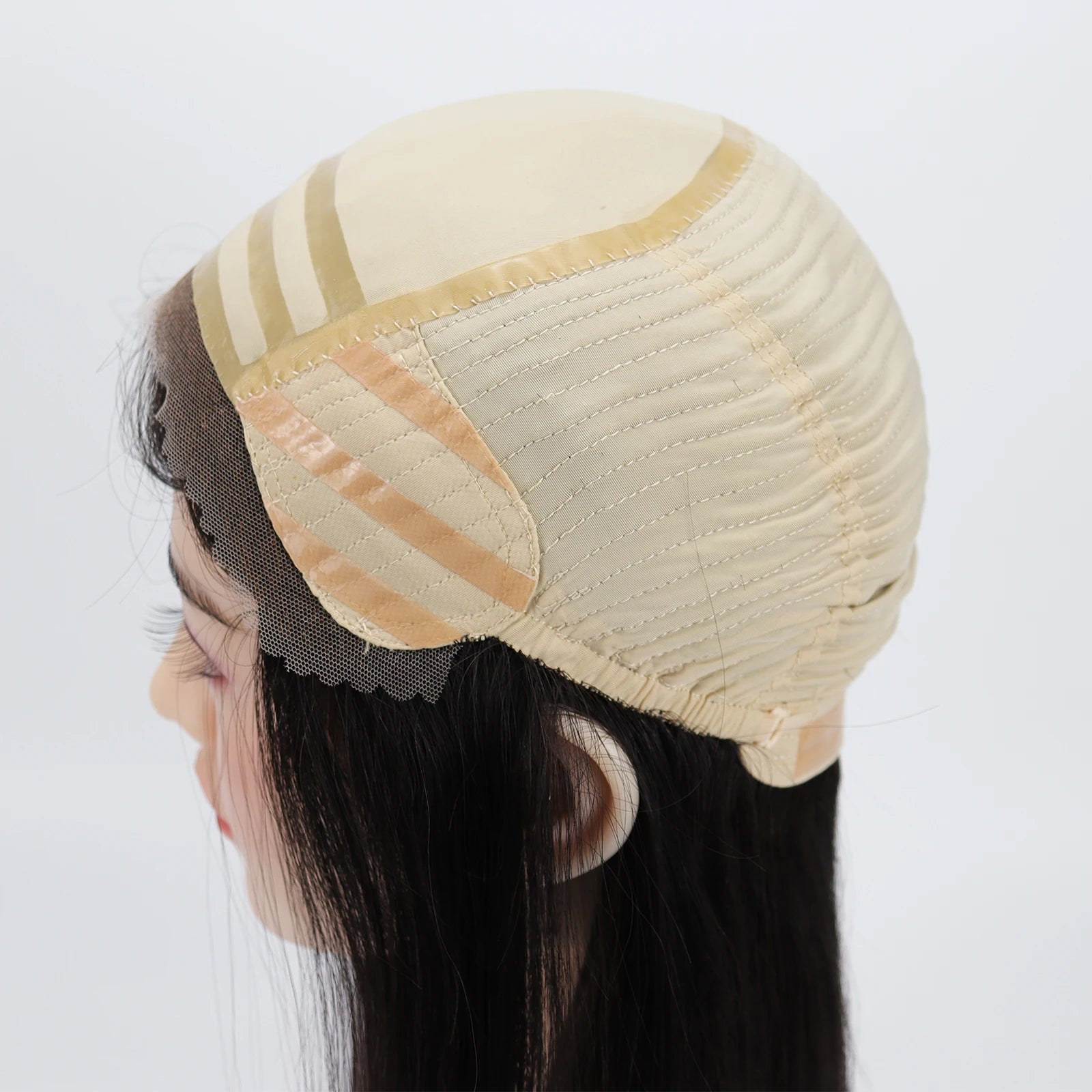 Medical Silk Top Virgin European Hair Wig | Sophisticated "Ear-to-Ear" Lace Front Silhouette | Silk Base with PU Perimeter & Closed Weft Construction | "Dignified" High-Performance Short Straight Essential for Radiant Versatile Styling Luxegan