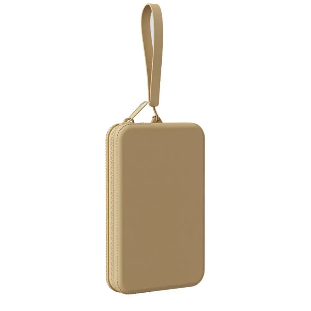 Unisex Waterproof Silicone Storage Bag | Portable Dustproof Hanging Phone/Sunglasses Pouch | Cosmetic Bag & Zipper Coin Purse Luxegan