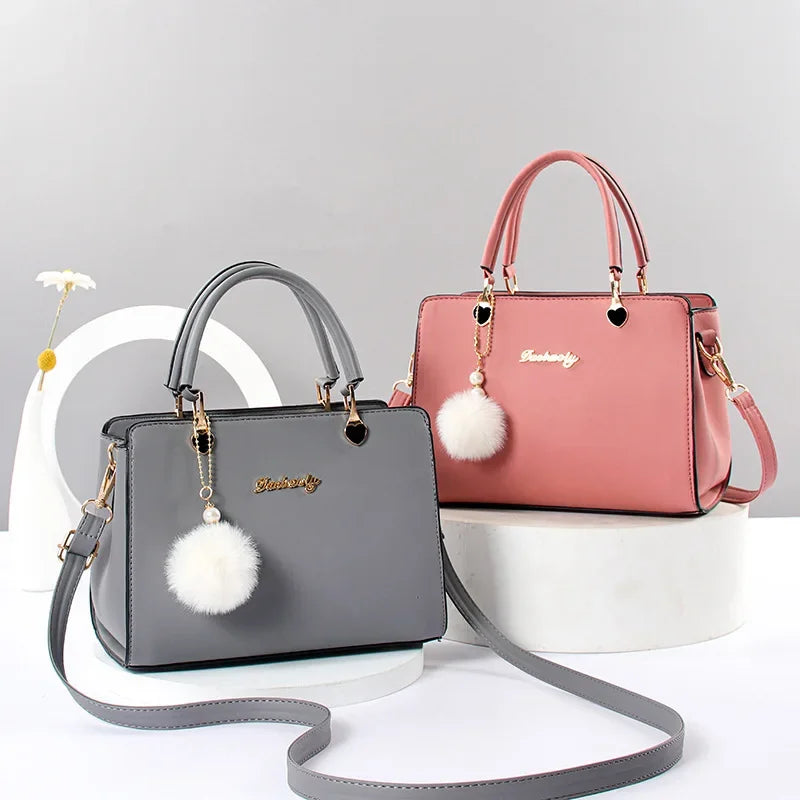 Women's Bag Shoulder & Handbag | Vintage Messenger Bag & Composite Purse Wallet Luxegan