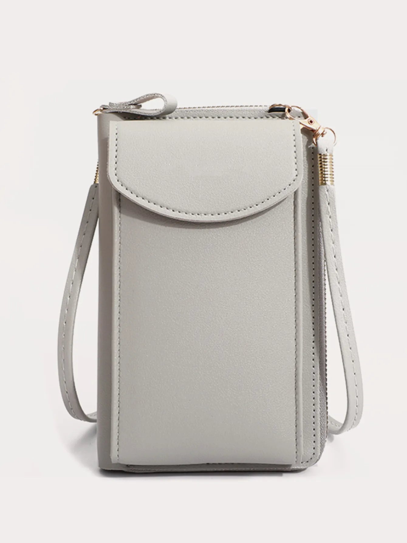 Multifunctional PU Leather Cellphone Crossbody Bag Luxegan