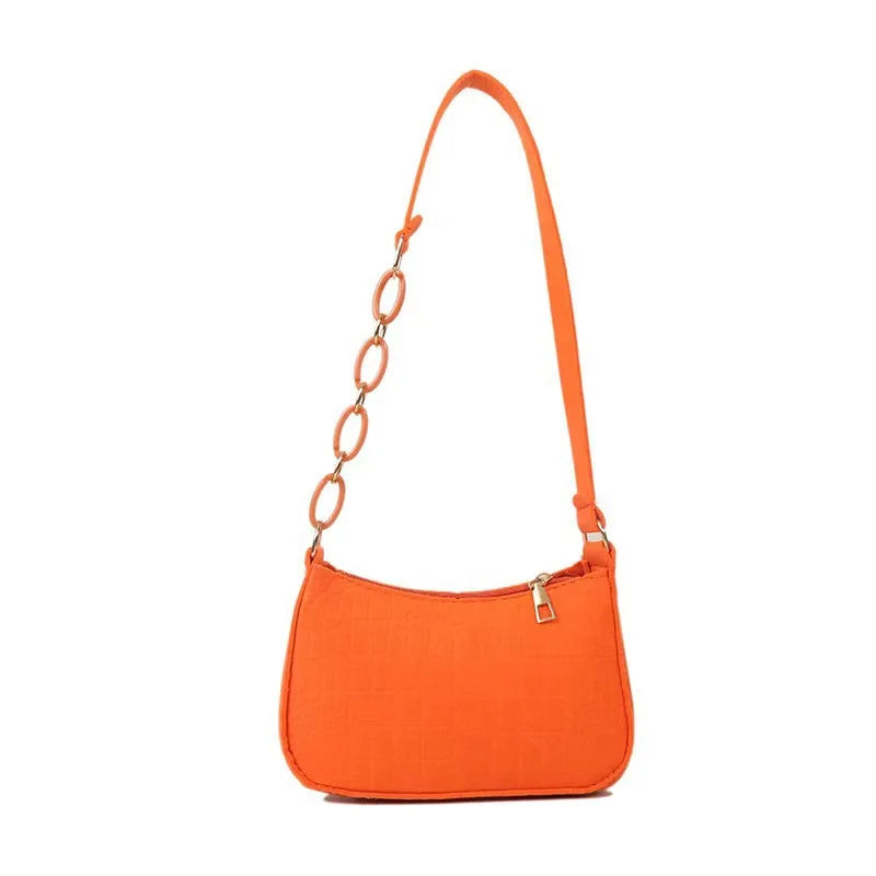 Fashion Felt Shoulder Bag | Minimalist Underarm Handbag Luxegan