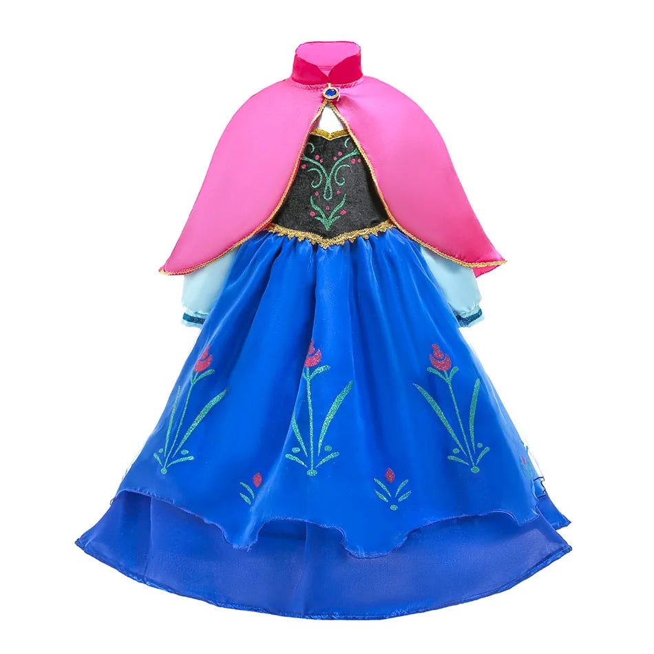 Girls Mirabel Isabela Encanto Costume Girl Princess Dress Children Elsa Anna Rapunzel Cinderella Mermaid Aurora Cosplay Clothes