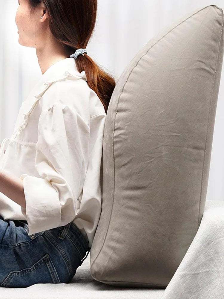 Portable Inflatable Leg Wedge Pillow | Sophisticated "Travel & Camping" Support Silhouette | Elegant PVC Elevation Knee Cushion | "Dignified" High-Performance Bedding Essential for Radiant Versatile Styling Luxegan