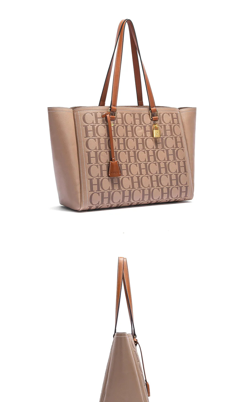 New Embossed Handbag | Large Capacity Commuter Bag for Women's Travel (Stylish & Spacious Tote) Luxegan