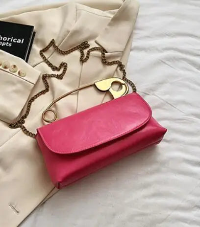 Mini Chain Flap Crossbody | Soft PU Leather Designer Purse Luxegan