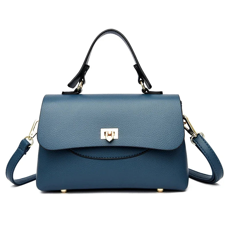 Luxury Large Capacity Multilayer Shoulder Bag | High-Quality PU Leather Designer Messenger | Sophisticated Sequined Casual Tote | Fashion-Forward Crossbody with Smart Partitioning Luxegan