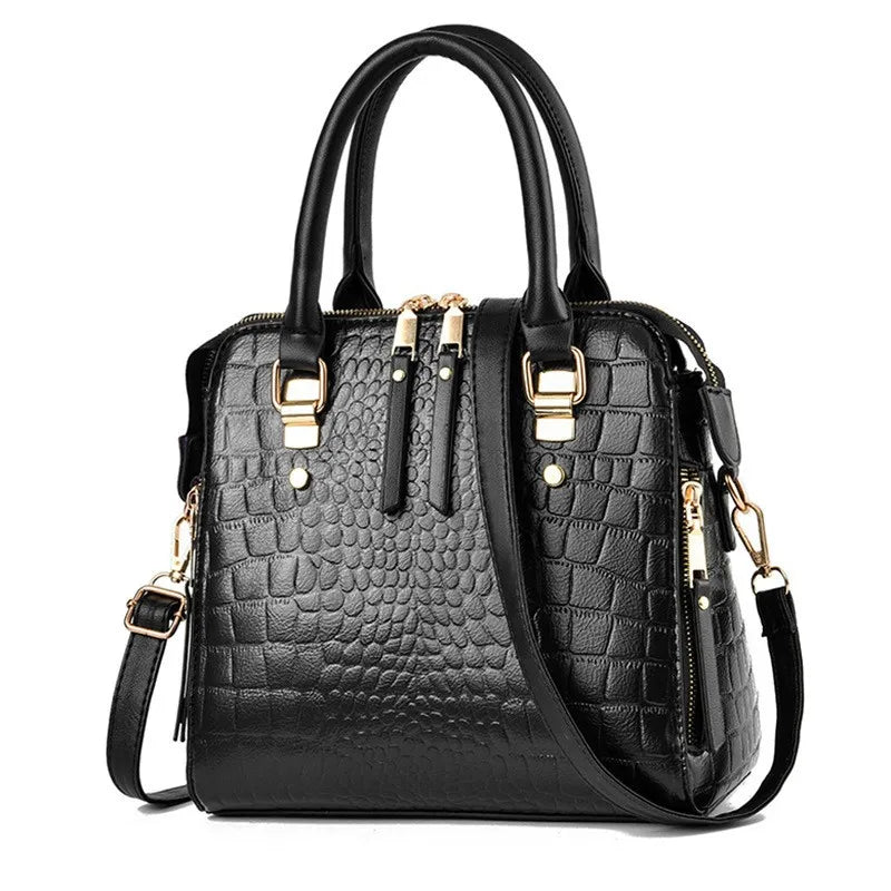 Vintage PU Leather Ladies Handbags | Women's Messenger Bags & Totes (Tassel Designer Crossbody Shoulder Bag) Luxegan