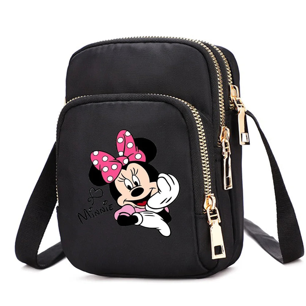 Disney Mickey & Minnie Mouse Shoulder Bag | Girls' Crossbody & Handbag Luxegan