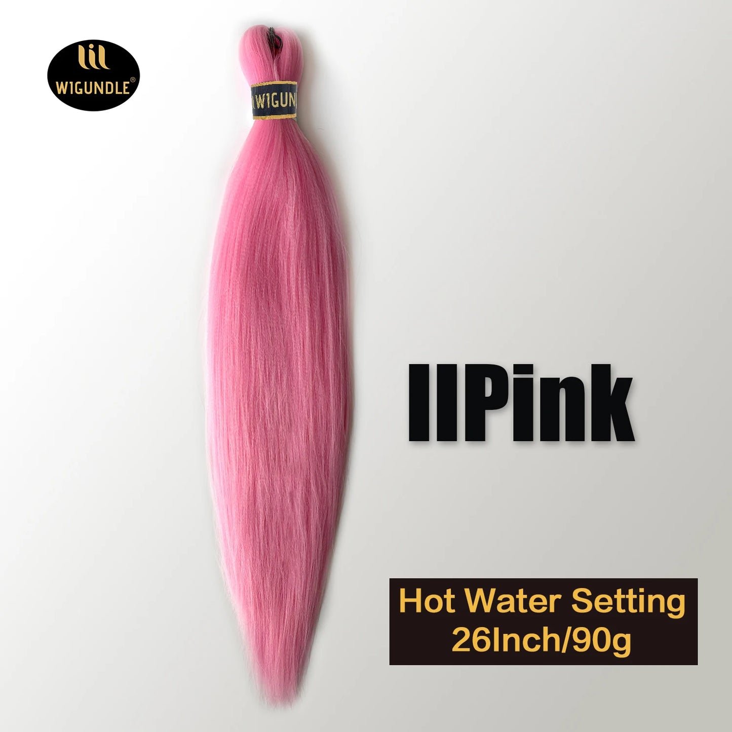 Kanekalon Pre-Stretched Jumbo Braiding Hair – 26 Inch | 90g | Kinky Straight | Hot Water Set | 44 - view 30