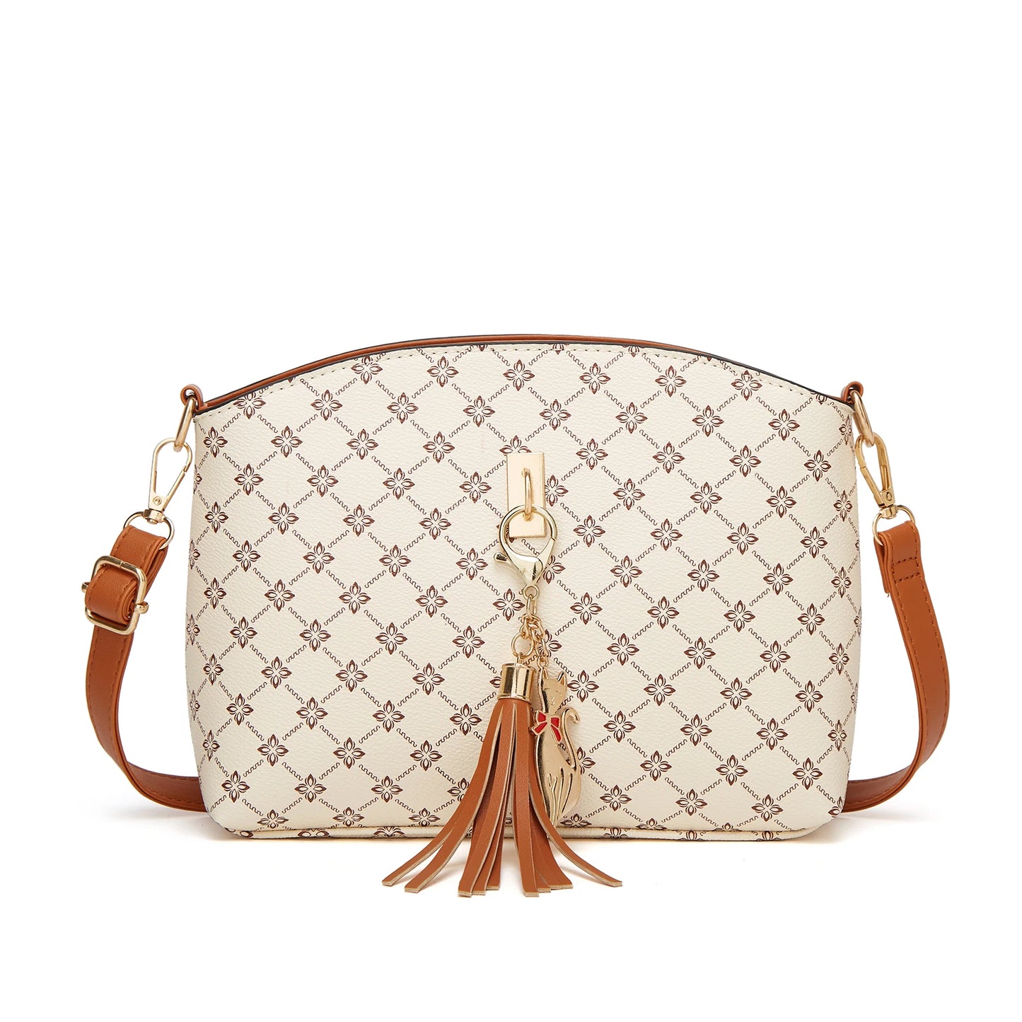 New Fashionable High-End Texture Women's Bag | European & American Style Single Shoulder & Crossbody Handbag (Portable Satchel) Luxegan