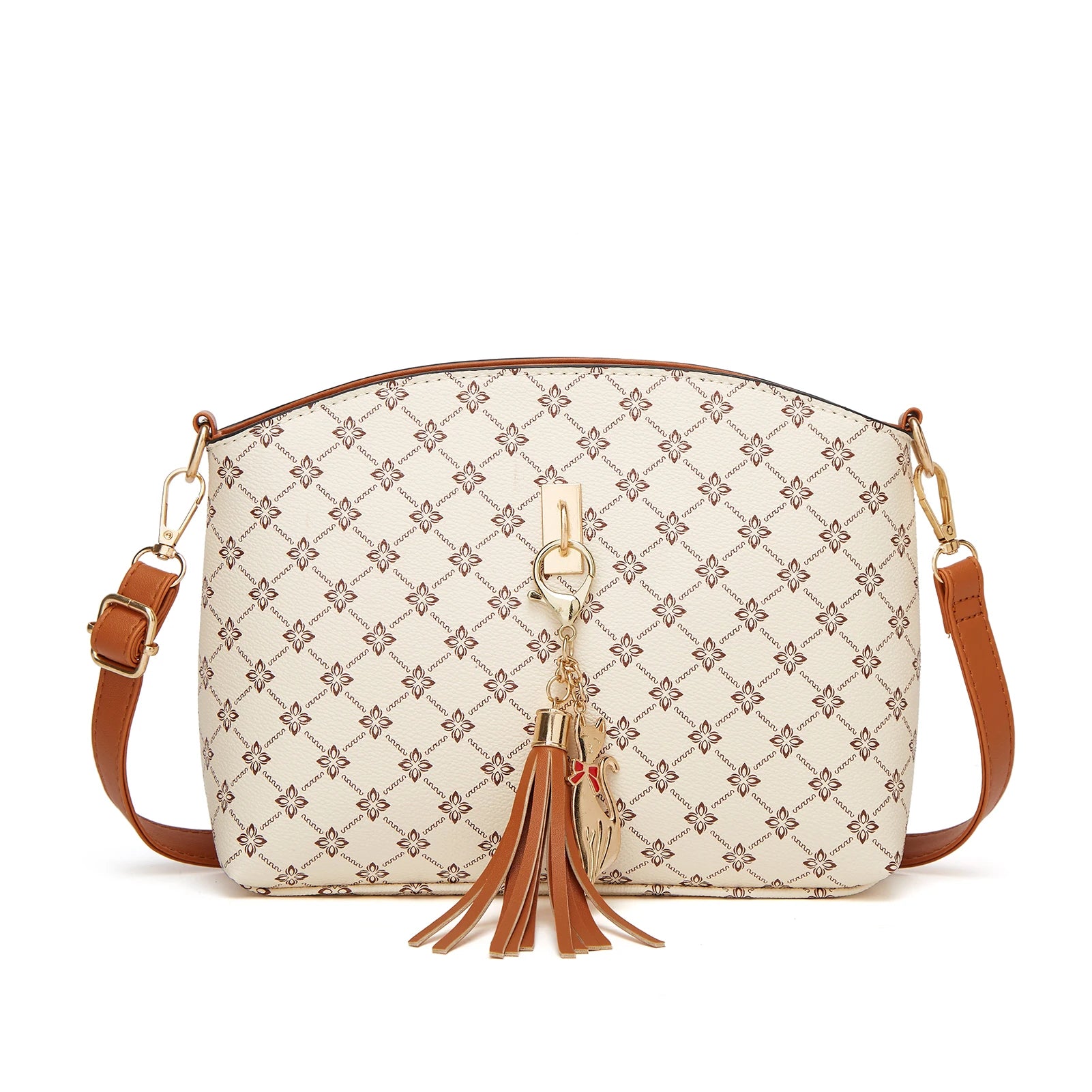 New Fashionable High-End Texture Women's Bag | European & American Style Single Shoulder & Crossbody Handbag (Portable Satchel) Luxegan