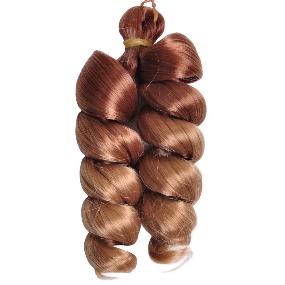 12 Inch French Curls Loose Wave Crochet Braids – Spiral Curly Synthetic Hair for Women - view 21