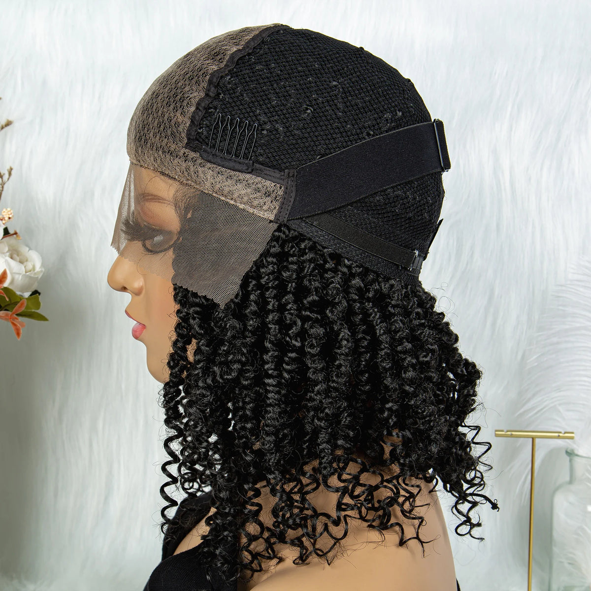 14 Inch Butterfly Locs Dreadlock Wig | Knotless | Lace Front