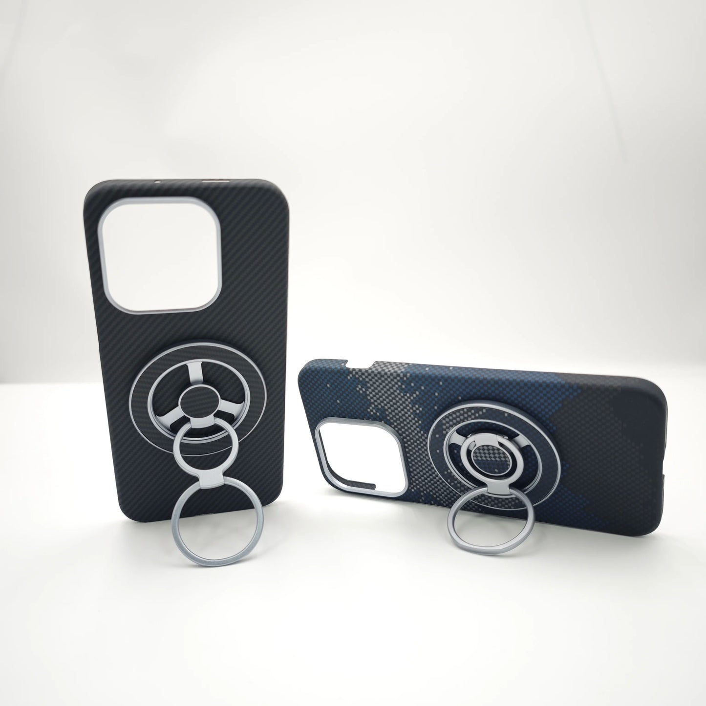 Para funda de teléfono OnePlus 15 de fibra de aramida Kevlar, carcasa dura de fibra de carbono ultradelgada y ligera, cubierta protectora magnética para negocios