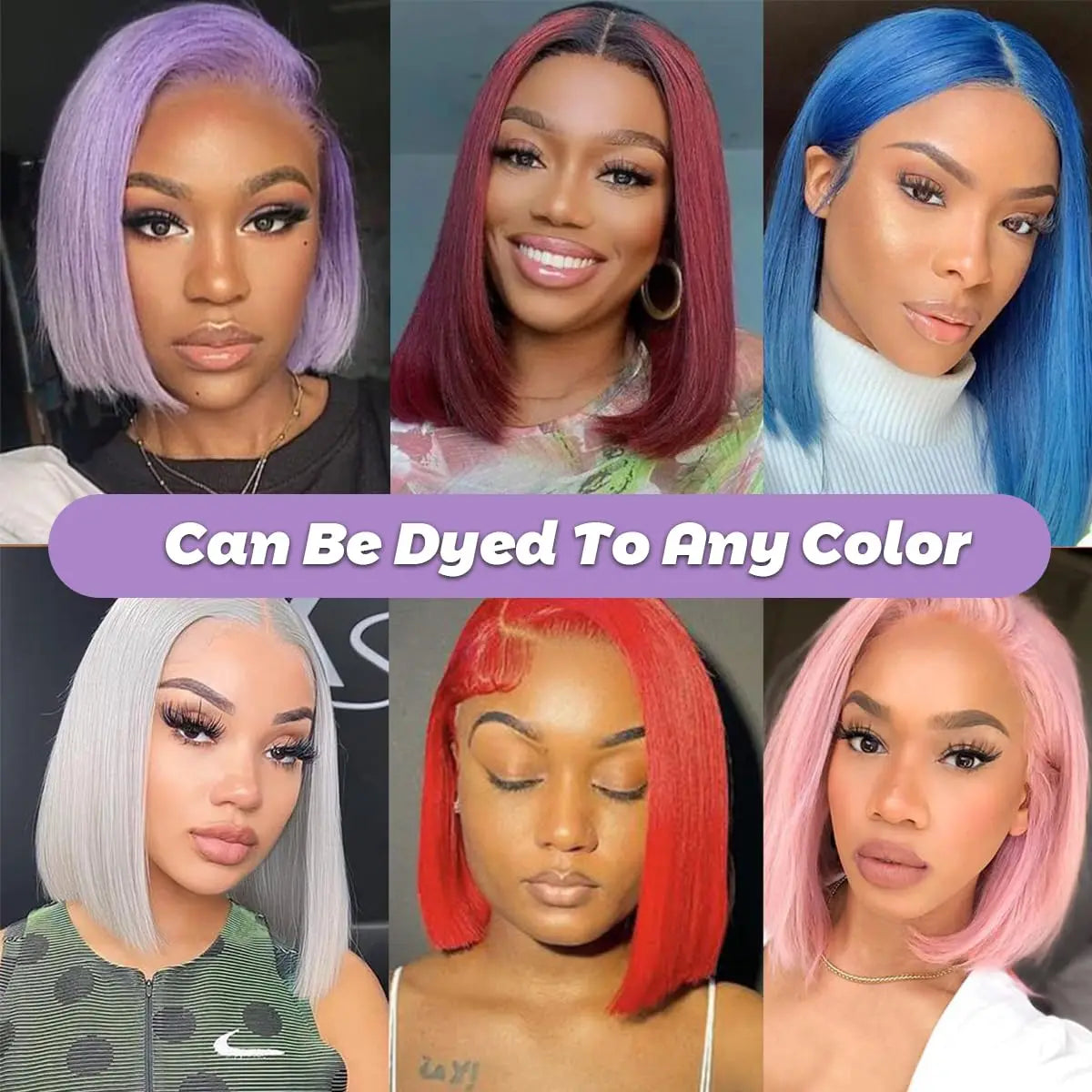 Colored HD Lace Frontal Bob Wig | Sophisticated "613 & Honey Blonde" Silhouette | Elegant 13x4 Transparent Burgundy 99J Palette | "Dignified" High-Performance Colored Human Hair for Radiant Versatile Styling Luxegan