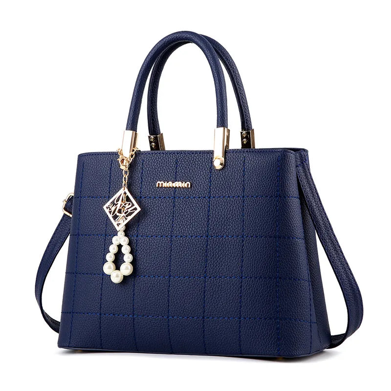 Women's Summer New Quality Leather Bag | Large Capacity Single Shoulder & Crossbody Bag Luxegan