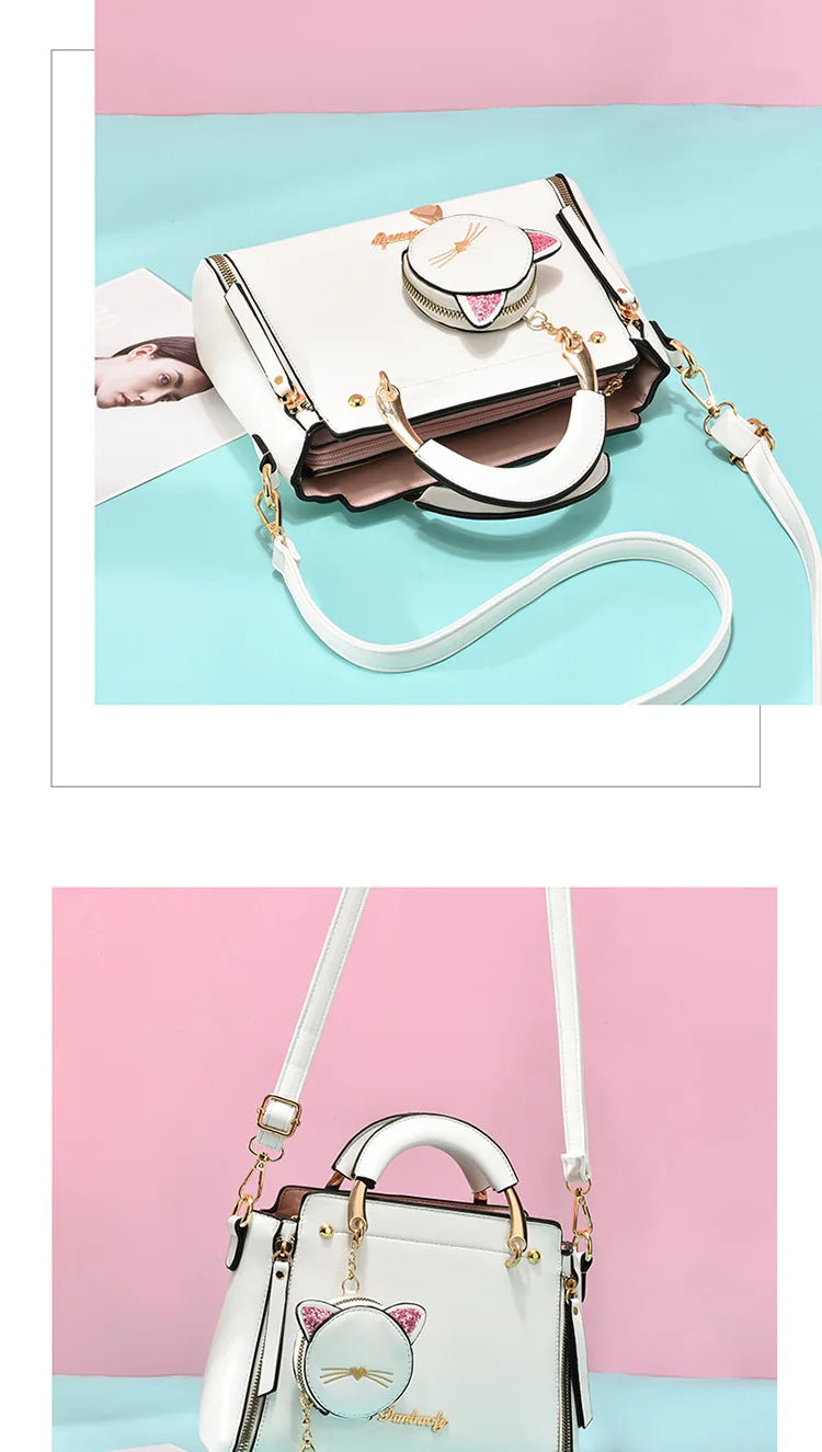 Summer New Women's Bag | Large Capacity Simple Shoulder Bag & New Handbag with Wallet (Crossbody Small Bag Bolso Mujer) Luxegan