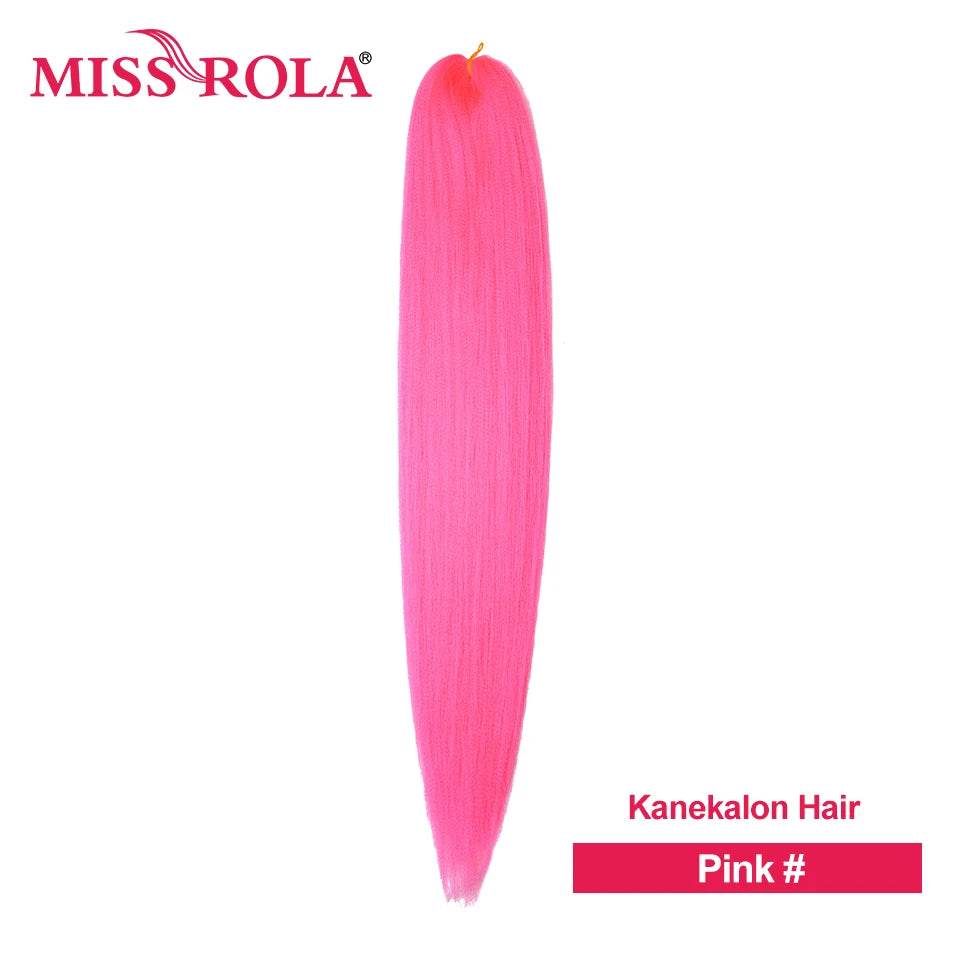 Jumbo Pre-Stretched Kanekalon Braiding Hair 24in – Ombré & Solid Colors Twist Braid Extensions - view 103