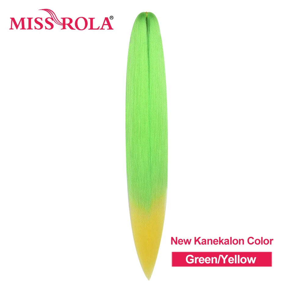 Jumbo Pre-Stretched Kanekalon Braiding Hair 24in – Ombré & Solid Colors Twist Braid Extensions - view 38
