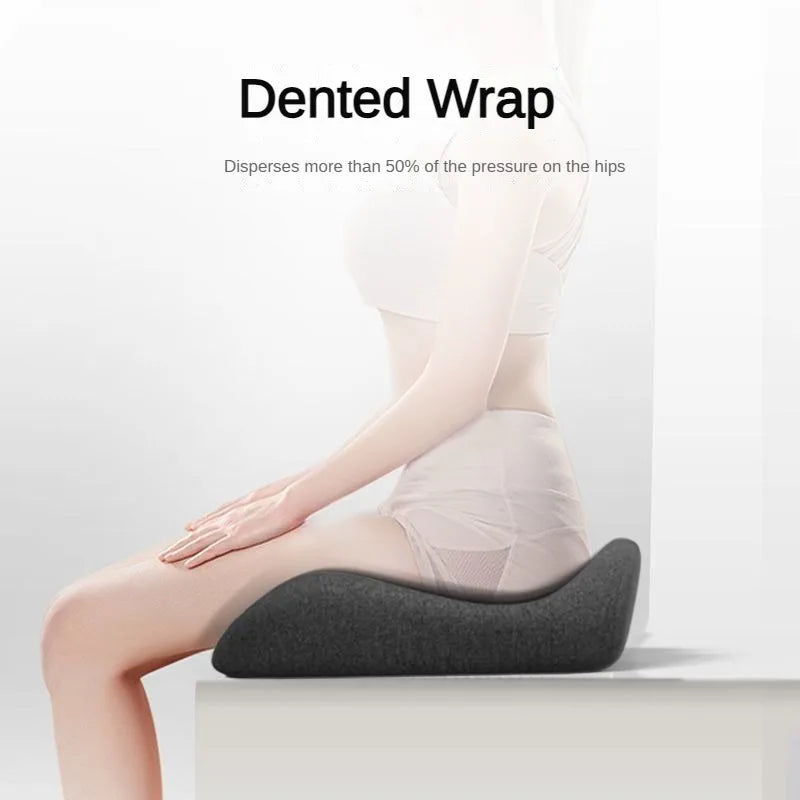 Orthopedic Memory Foam Coccyx Cushion | Sophisticated "Tailbone & Sciatica" Relief Silhouette | Elegant Non-Slip Office & Car Seat Pad | "Dignified" High-Performance Back Pain Comfort for Radiant Versatile Styling Luxegan
