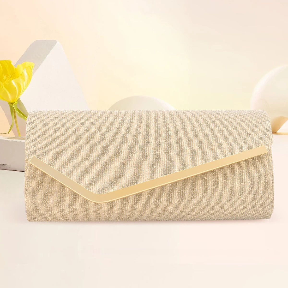 Fashionable Clutch Bag | Versatile Round-Bottomed Dinner Bag Luxegan