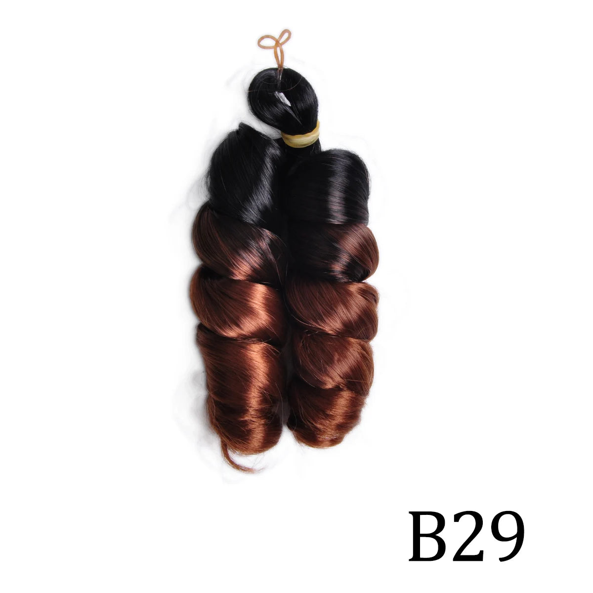 12-Inch Italian Curls Crochet Braiding Hair – Loose Wave | Pre-Stretched | 68 Colors | 75g & 100g - view 23