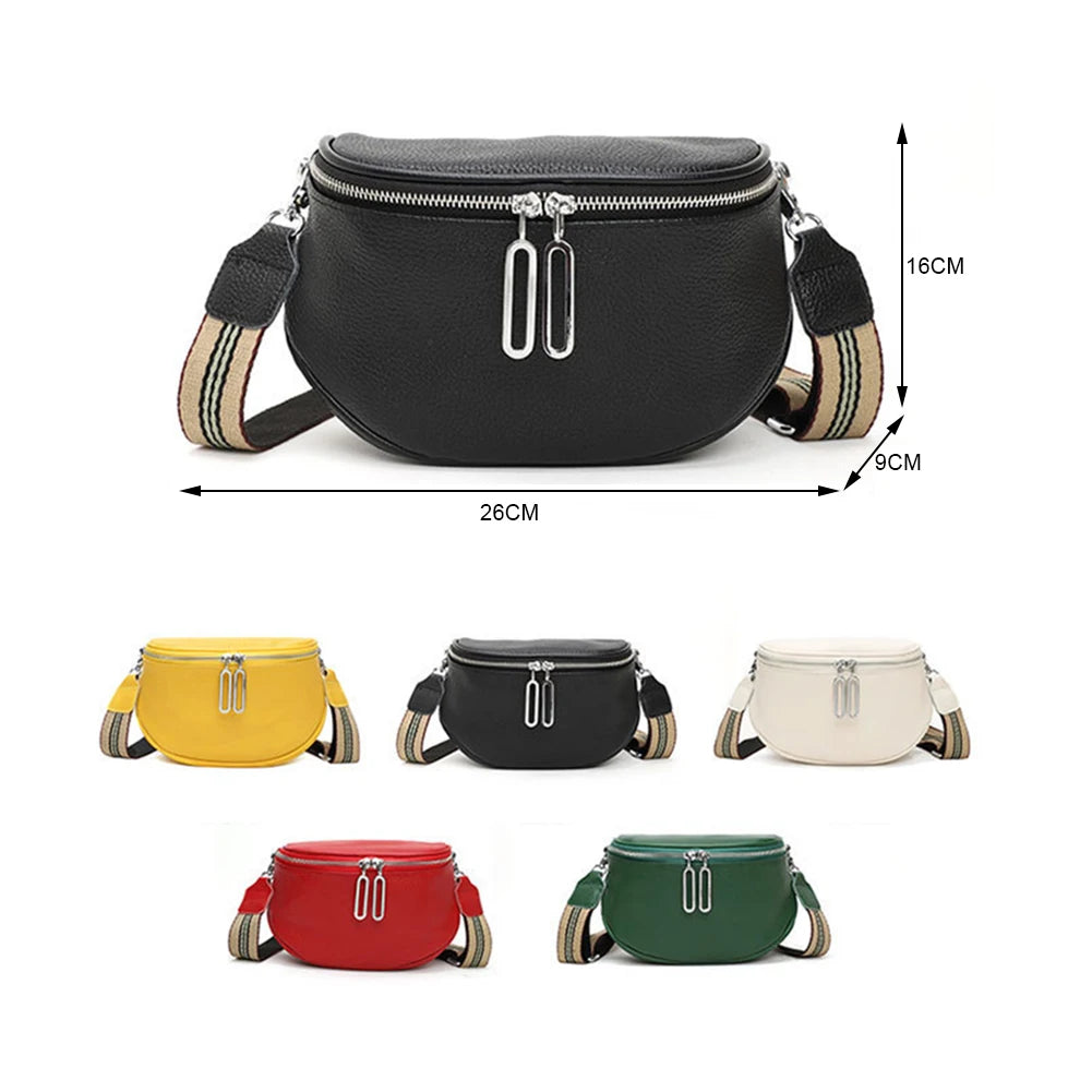 Fashionable Minimalist Messenger Bag | Large Capacity & Portable Chest Bag Luxegan