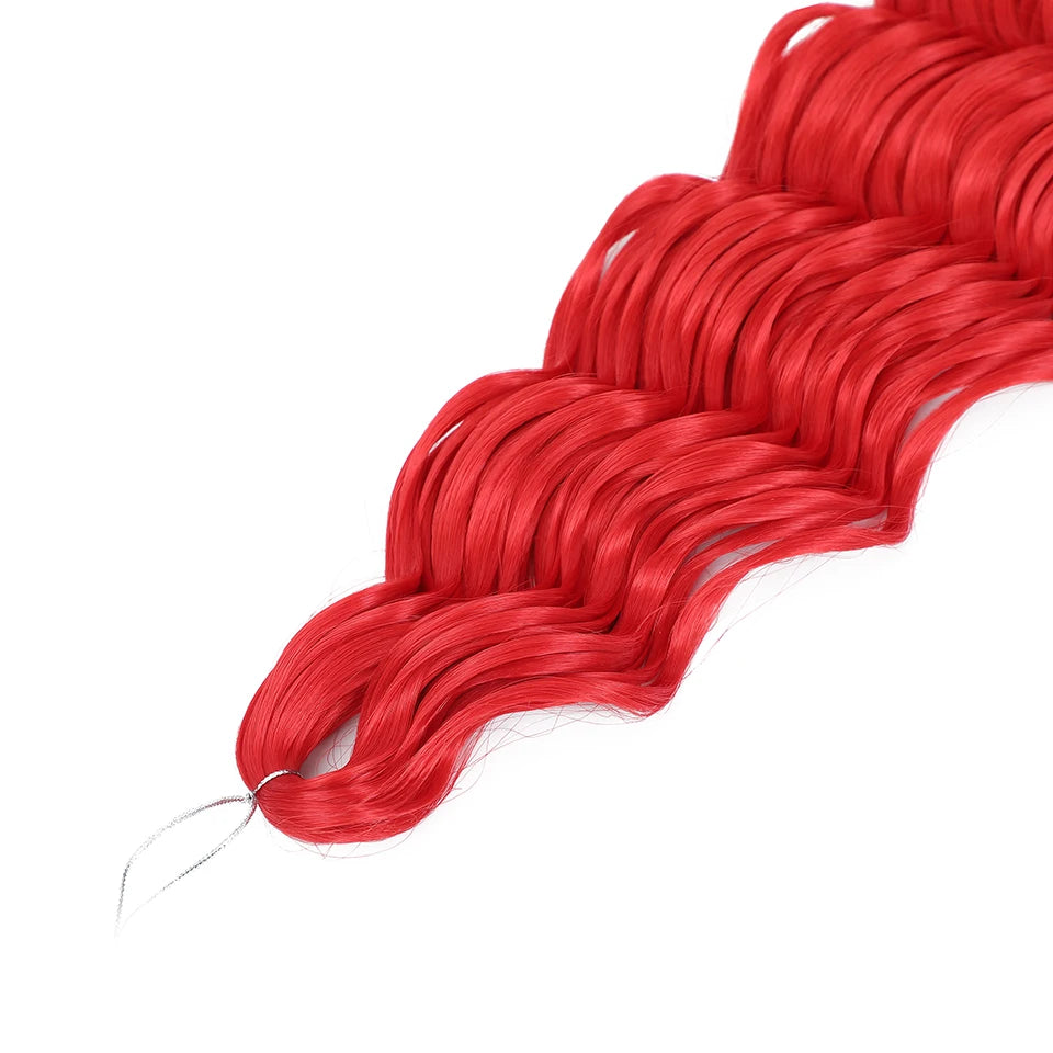 Anna Curls Loose Wave Synthetic Crochet Braiding Hair 24in | 50 Strands | 22 Colors - view 25