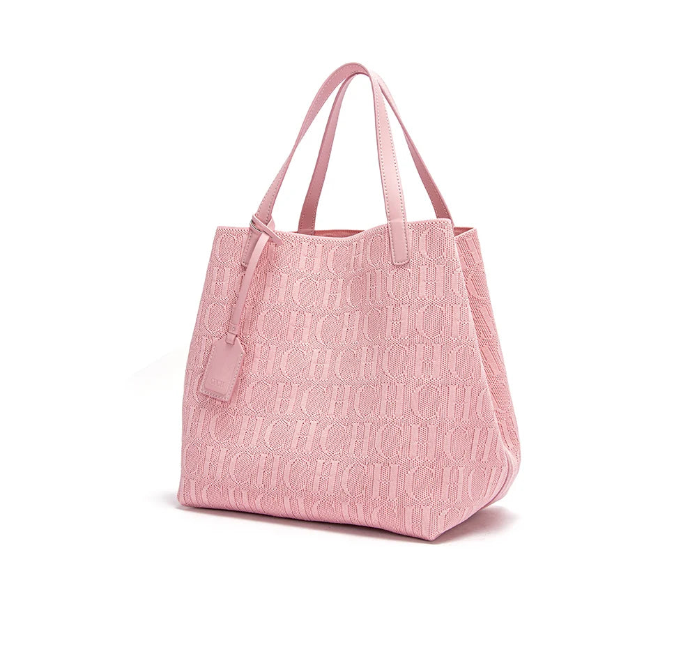 Women's Handbag Fashion Classic | New Solid Color Letter Design & High Quality Craftsmanship Large Capacity Shoulder Bag Luxegan