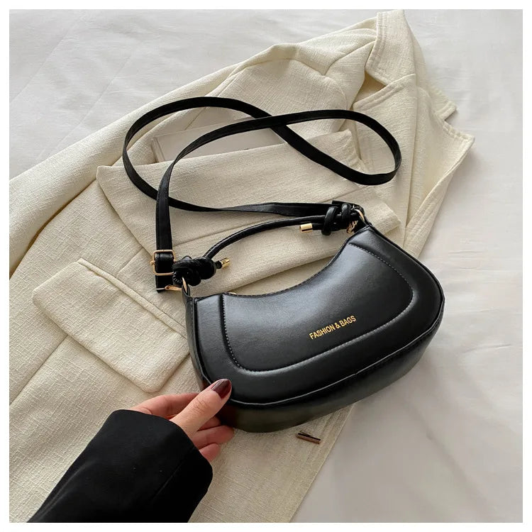 Trendy Soft PU Leather Shoulder Bag | Women's Stylish Tote Purse, Phone Bag & Elegant Design Crossbody Bag Luxegan