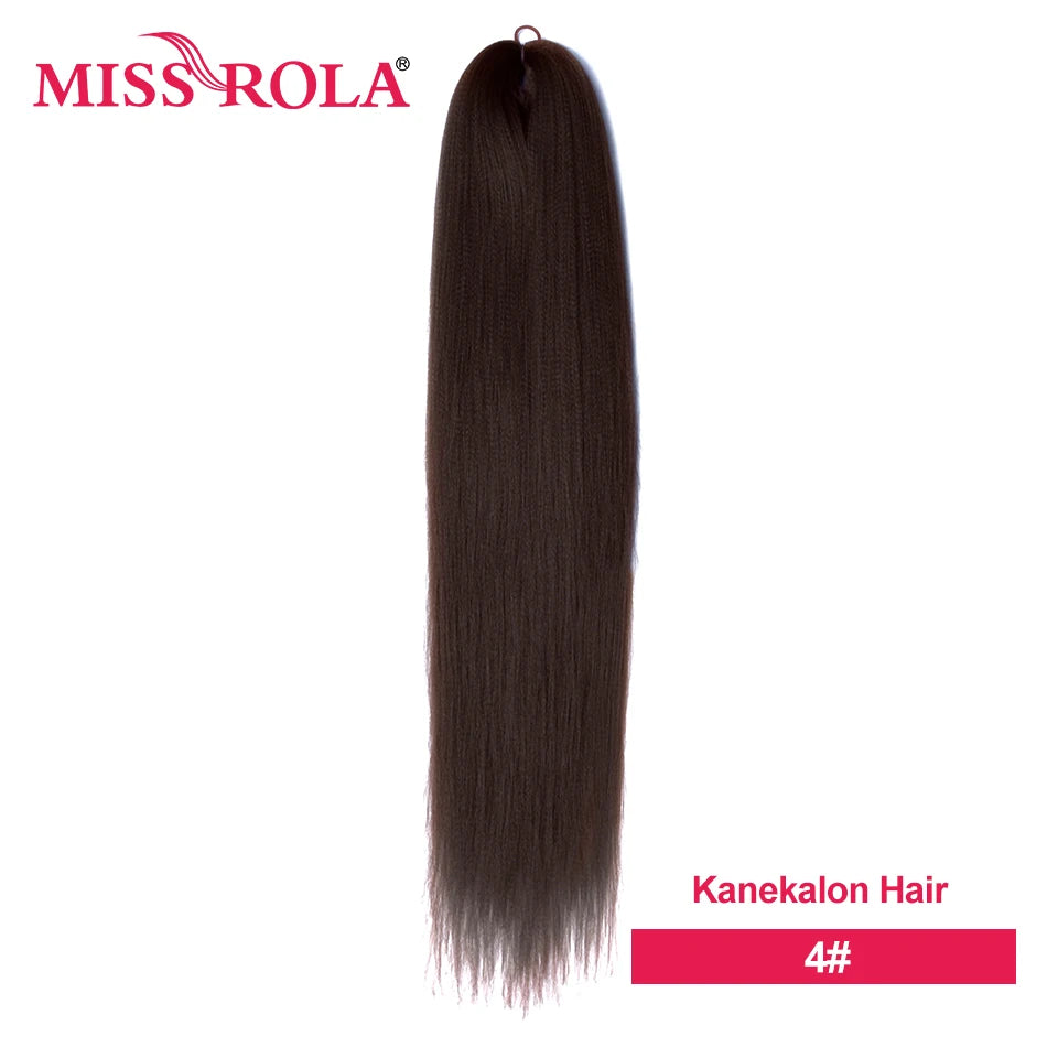 Jumbo Pre-Stretched Kanekalon Braiding Hair 24in – Ombré & Solid Colors Twist Braid Extensions - view 105