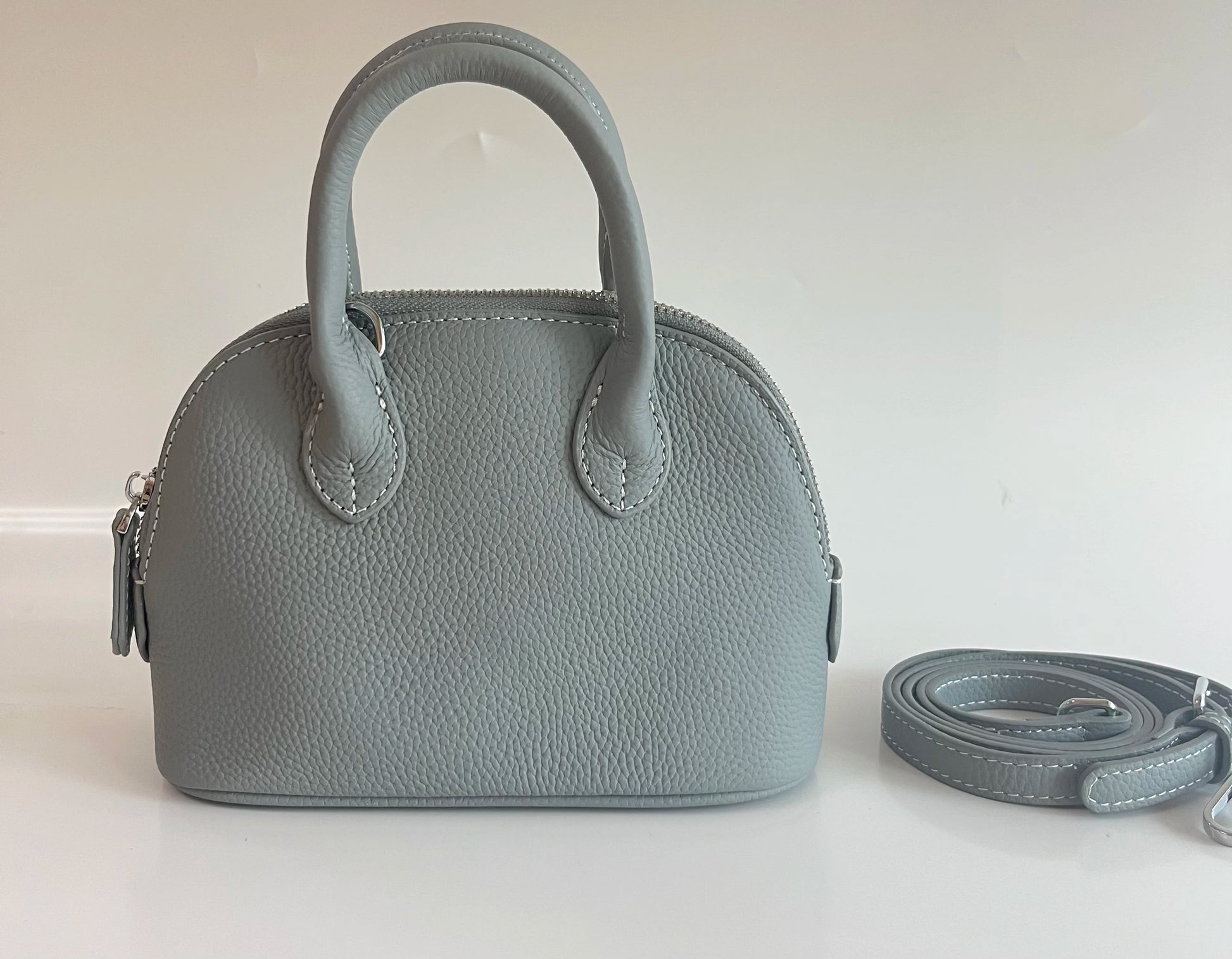 Shell Bag Women's Messenger Bag | Cow Leather Simple Shoulder Bag & Fashion Ladies Classic Handbag (Small Mobile Phone Crossbody Bag) Luxegan
