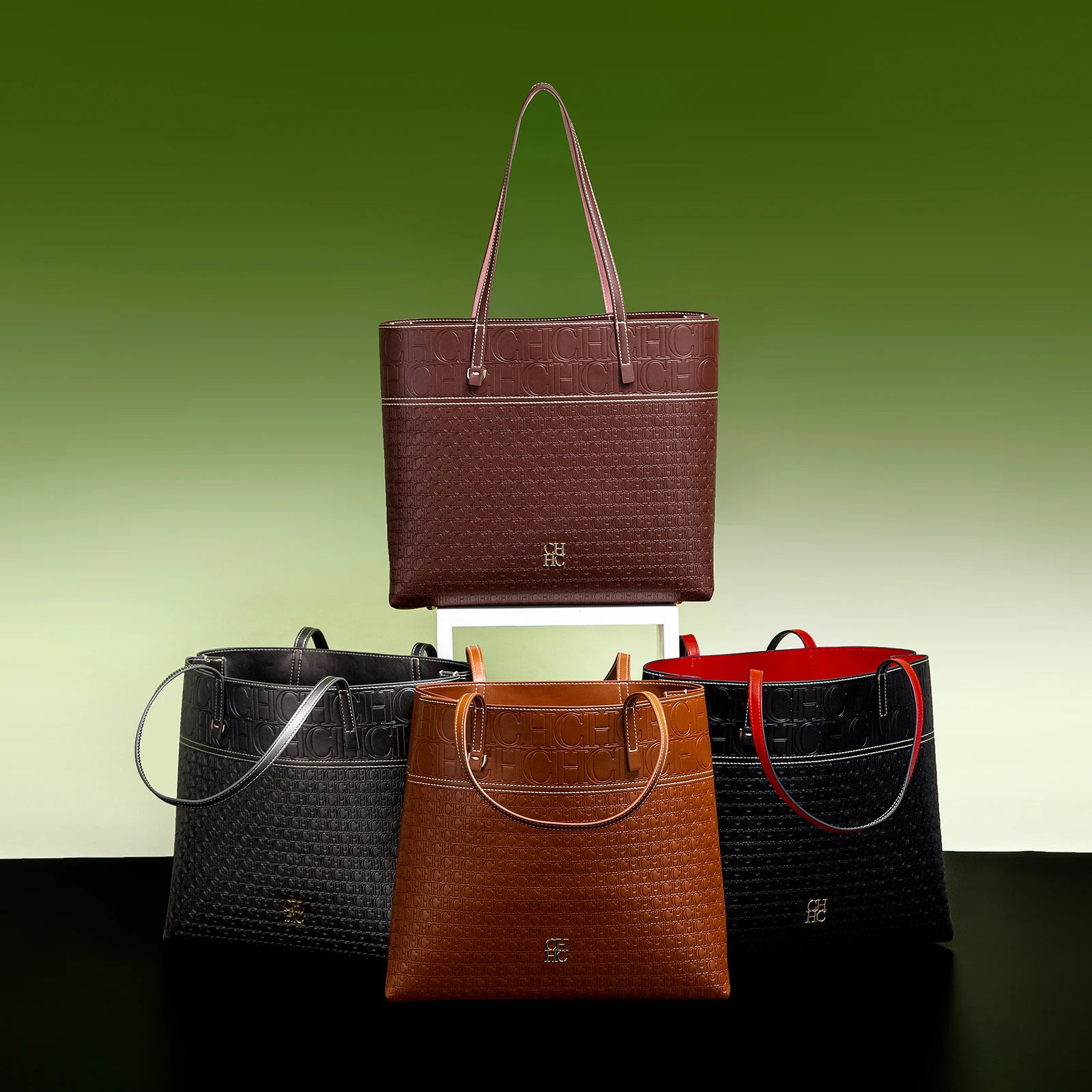 Letter Pattern PVC Tote Bag | Large Capacity Elegant Shoulder Bag Luxegan