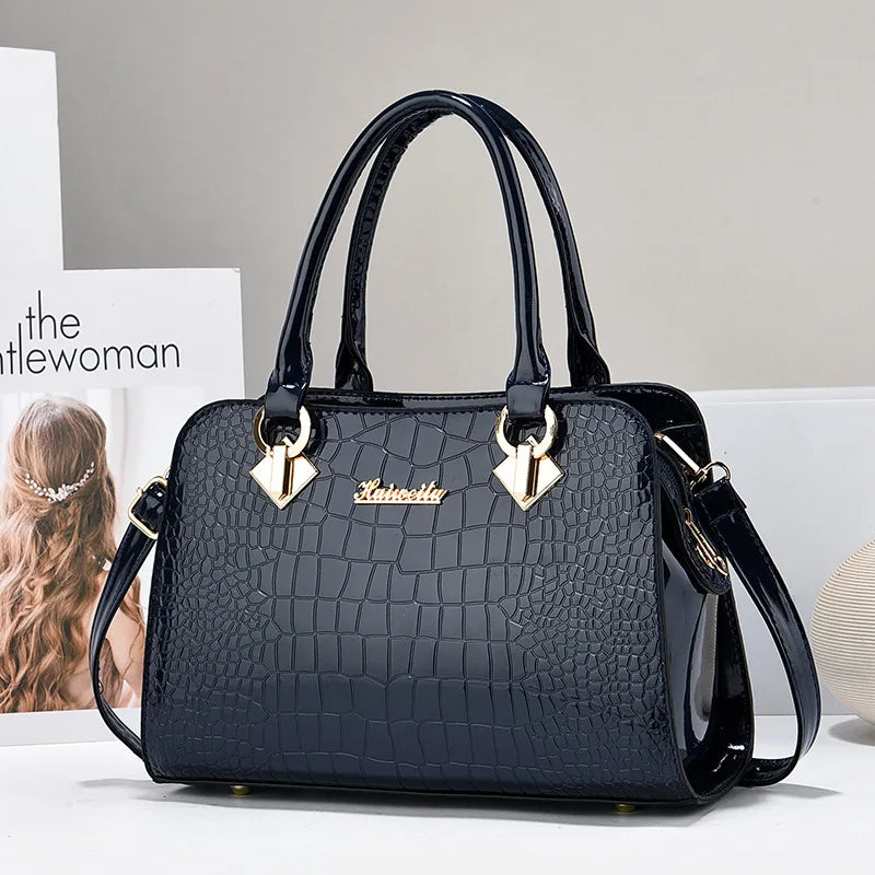 Women's Fashionable Shoulder & Messenger Bags | Large Capacity Mother's Handbag Luxegan
