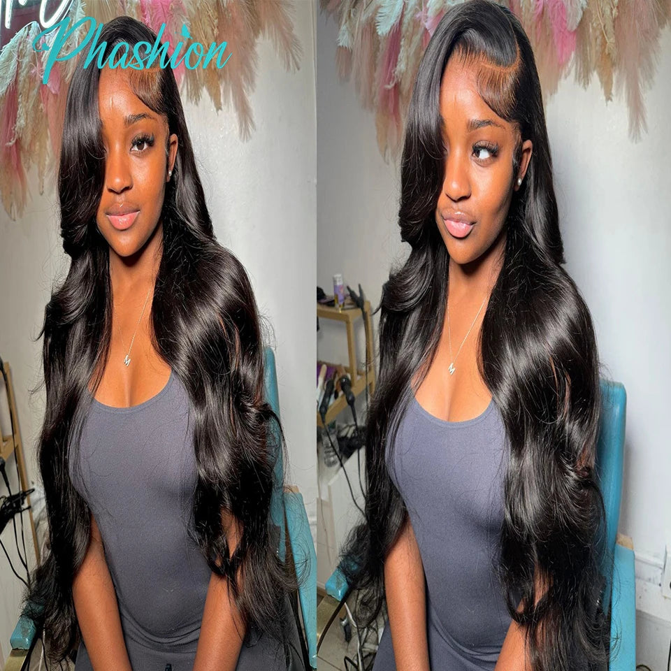 Phashion Body Human Hair Bundles 1/3 Pcs/Lot 30 32 Inch 100% Remy Hair Extensions For Black Women Brazilian Weave Natural Color