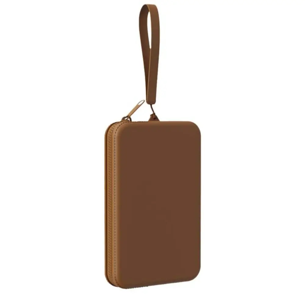 Unisex Waterproof Silicone Storage Bag | Portable Dustproof Hanging Phone/Sunglasses Pouch | Cosmetic Bag & Zipper Coin Purse Luxegan