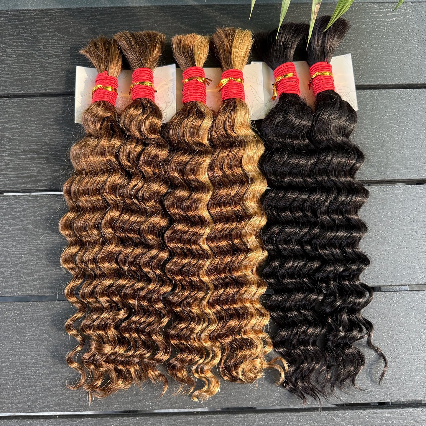 Deep Wave Boho Braids Human Hair Bulk – 100% Virgin Brazilian Hair for Braiding No Weft (16–24 - view 8