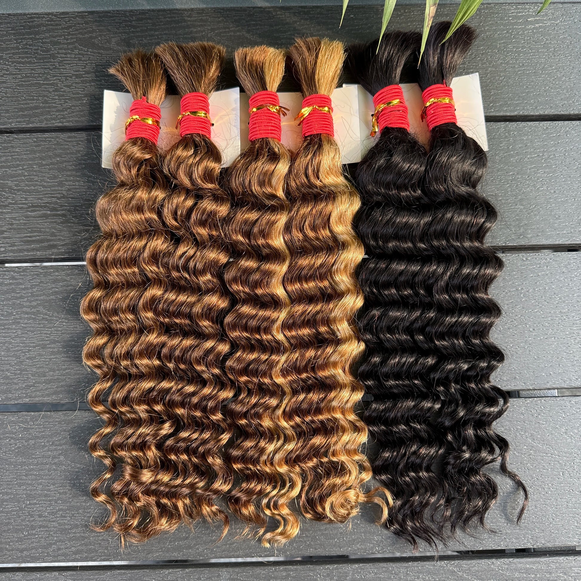 Deep Wave Boho Braids Human Hair Bulk – 100% Virgin Brazilian Hair for Braiding No Weft (16–24 - view 9