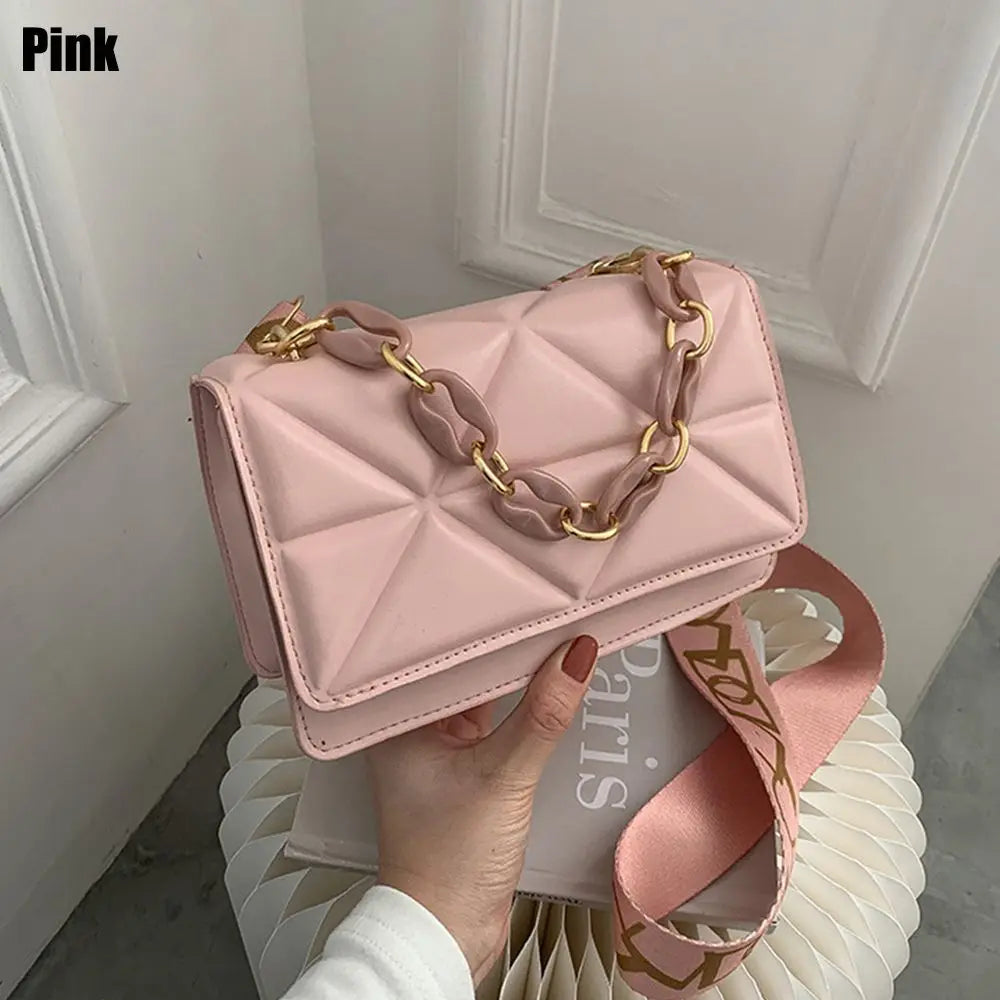 Large Capacity Shoulder Bag Women | Female Fashion Casual Handbags & PU Leather Crossbody Clutch Flap Bag (Streetwear Accessory) Luxegan