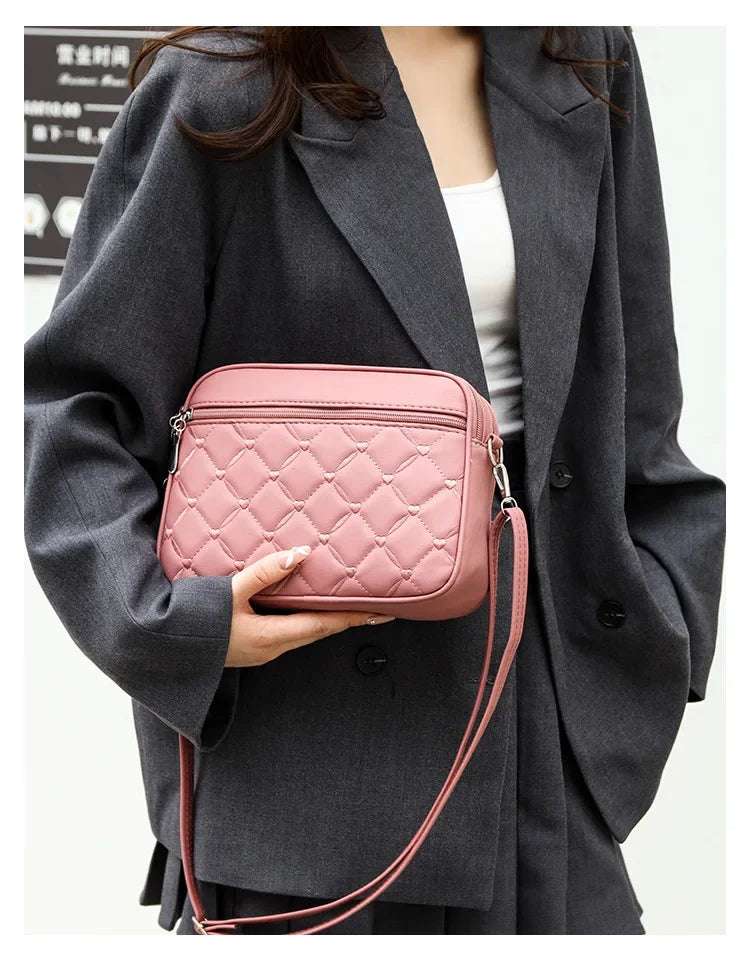 Ladies' High-end Handbag | Versatile Small Square Crossbody Luxegan
