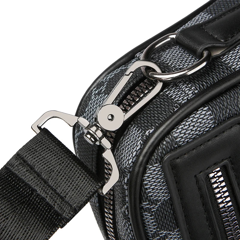 Men's Leather Messenger Bag | Crossbody Shoulder Bag & Designer Handbag Luxegan