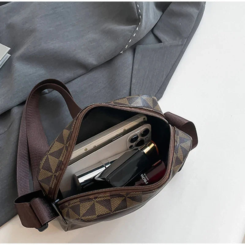 Bolso cruzado creativo con boca de tiburón, monedero simple, bolso para teléfono móvil, bolso cruzado informal de moda, bolso cuadrado pequeño de gran capacidad