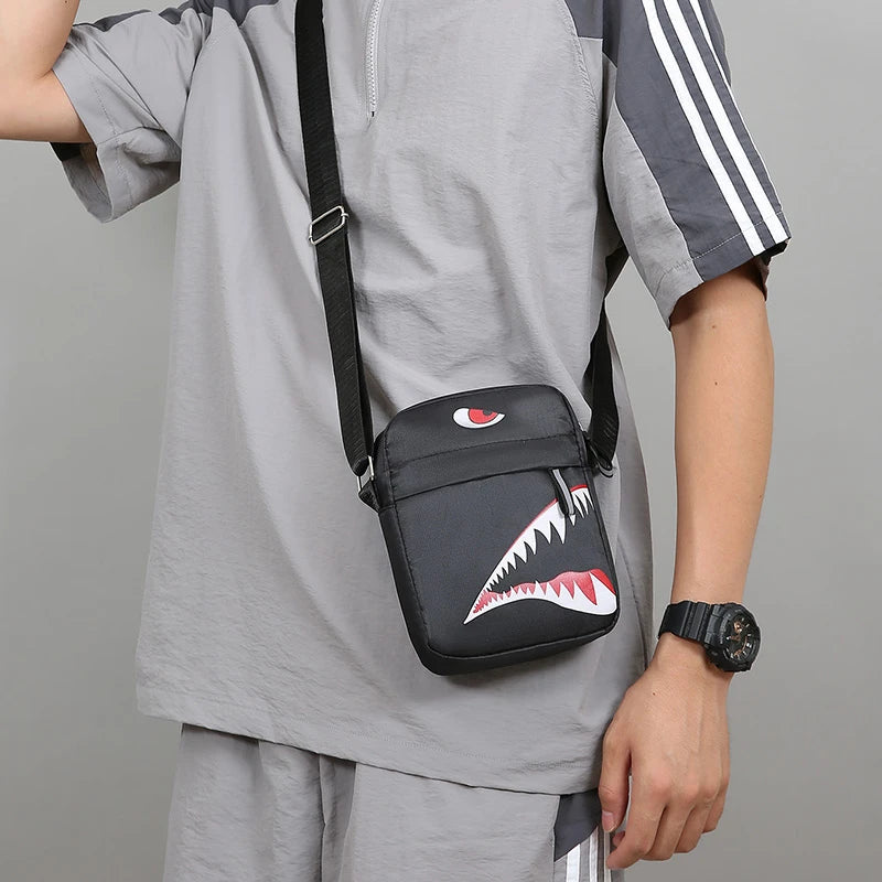 Men's Messenger Bag | Crossbody Shoulder Bags, Small Sling Pack & Waterproof Oxford Packs Luxegan