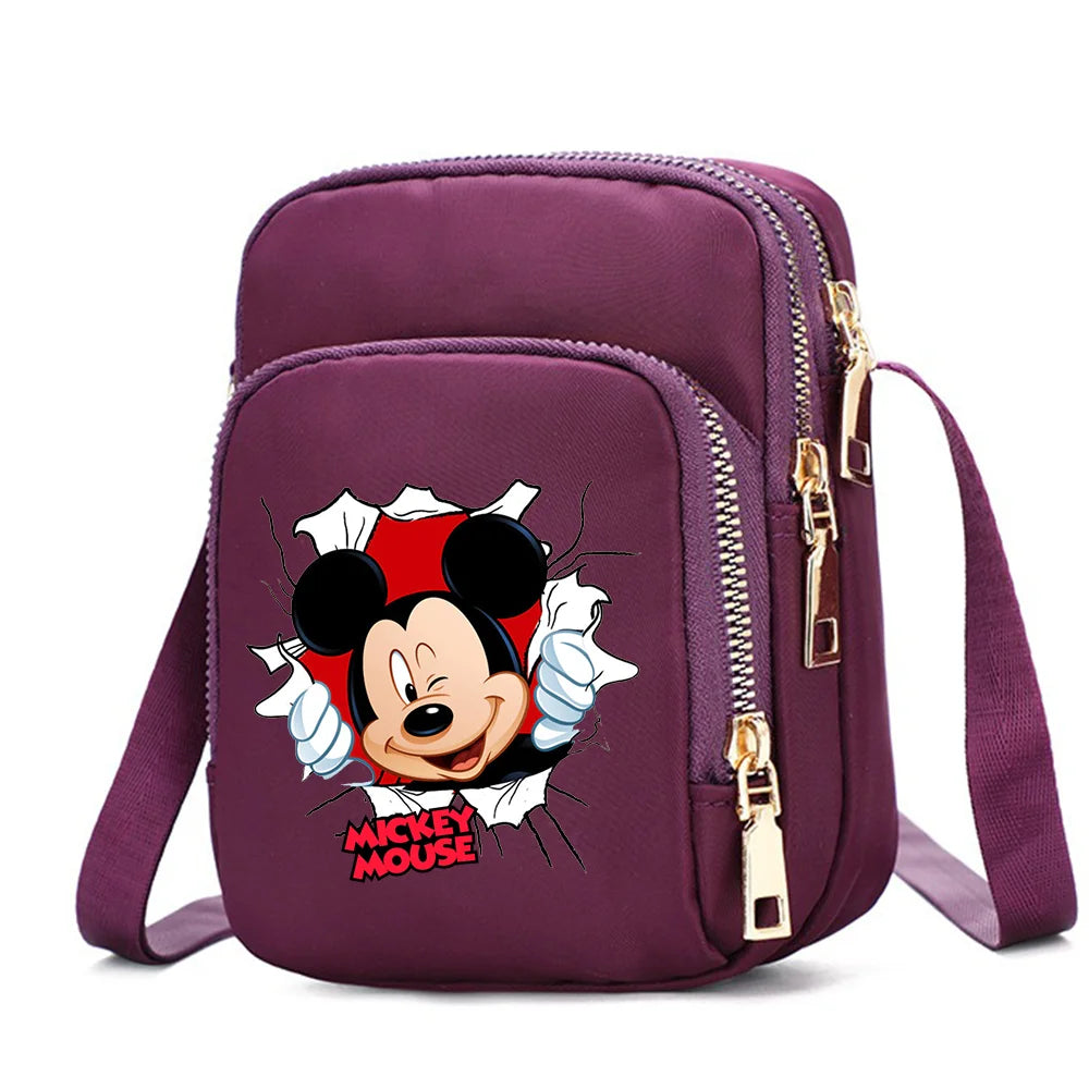 Disney Mickey & Minnie Mouse Shoulder Bag | Girls' Crossbody & Handbag Luxegan